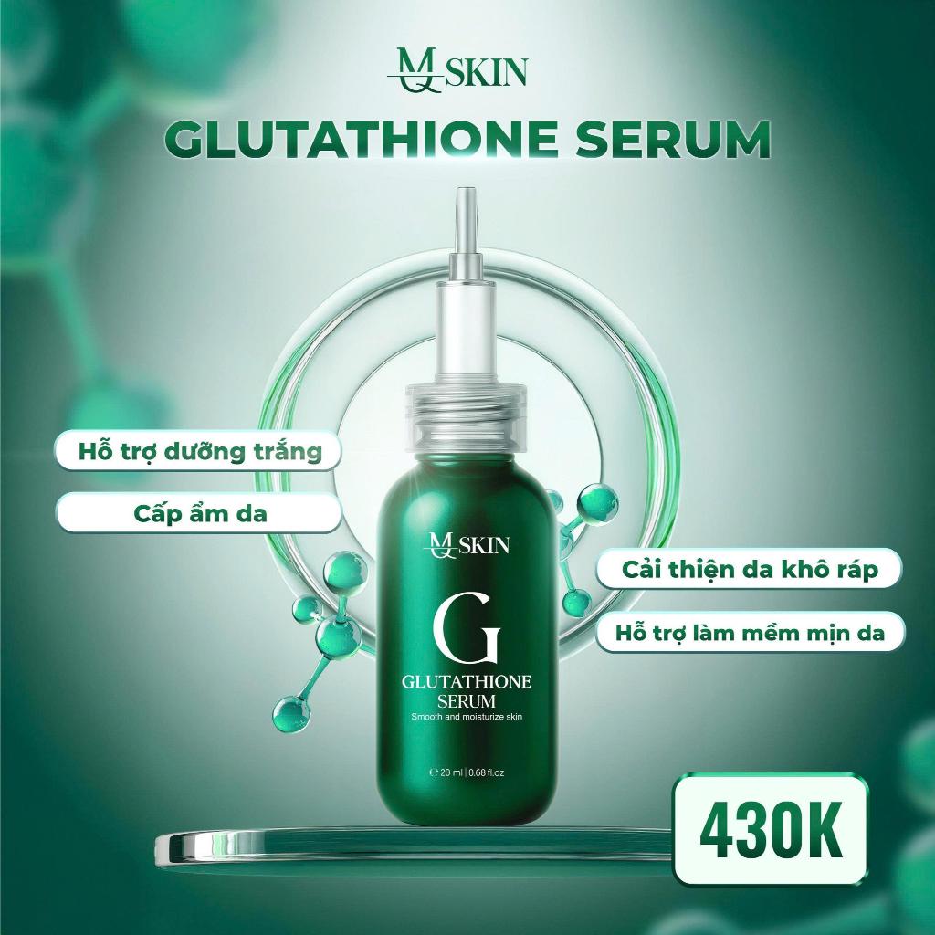 Serum Trắng Da MQ Skin Glutathione Ampoule 20ml - Dưỡng Sáng Chuyên Sâu, Cấp Ẩm Sâu, Mờ Thâm Sạm