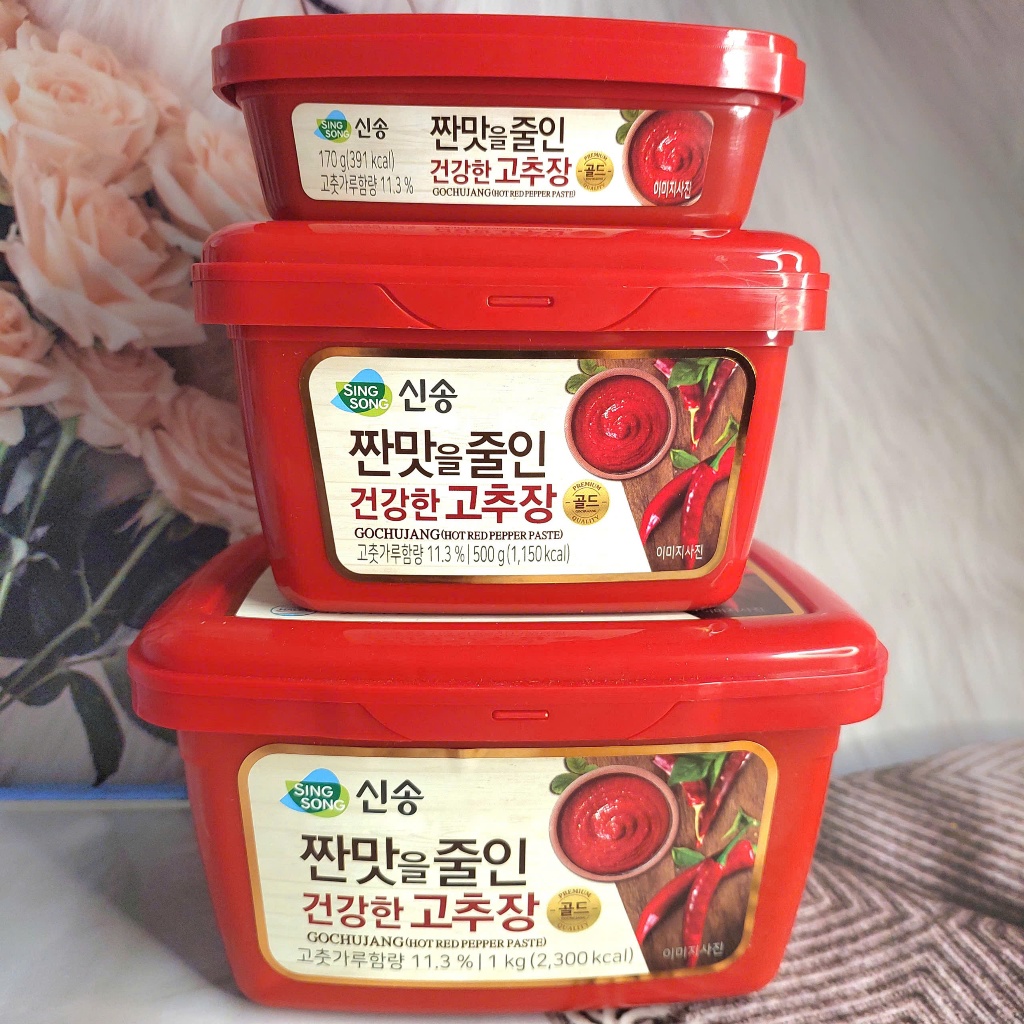 Tương Ớt Hàn Quốc Gochujang Ít mặn Singsong Hộp 170g