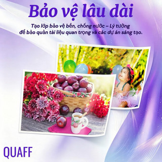 CUYI Giấy ảnh RC satin – A4, 20 tờ, 260 GSM – Bề mặt mượt, không lóa, chất lượng cao