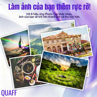 QUAFF  Màng cán nguội A4 20 tờ/gói: chống nước, chống trầy, bóng đẹp, nhiều mẫu mã.