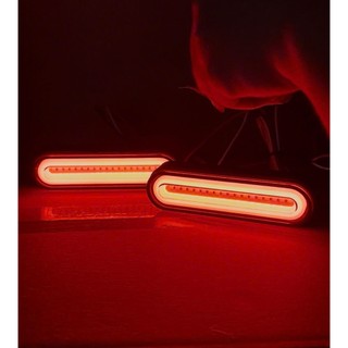 Đèn LED phanh Audi 3 chế độ nháy kt 13cm x 4cm x 2 cm dùng cho ô tô xe tải điện áp 12/24V ( 13cm )