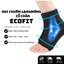 Gel chườm nóng lạnh cổ chân và bàn chân cao cấp ECOFIT hỗ trợ phục hồi chấn thương sau chơi thể thao