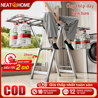 Giá Phơi Quần Áo Kim Loại Gấp Gọn - Siêu Bền, Gọn Nhẹ, Dùng Linh Hoạt Trong Nhà Lẫn Ngoài Trời