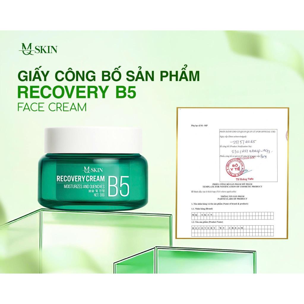 [TẶNG 2 NẠ] MQSKIN Combo Dưỡng Da Đẹp B5 & Kem Dưỡng Trắng Tặng 2 Nạ Phục Hồi Làm Sáng Da Hiệu Quả