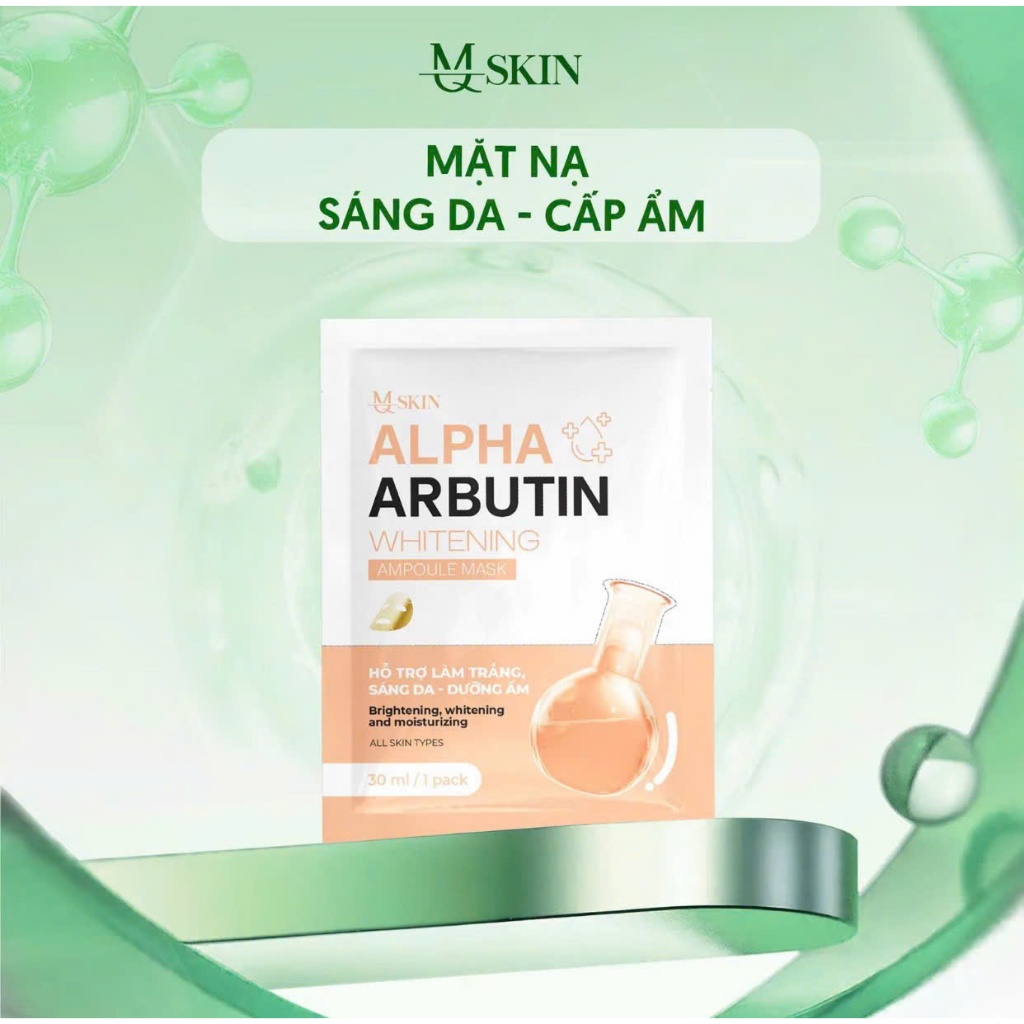 [TẶNG 2 NẠ] MQSKIN Combo Dưỡng Da Đẹp B5 & Kem Dưỡng Trắng Tặng 2 Nạ Phục Hồi Làm Sáng Da Hiệu Quả