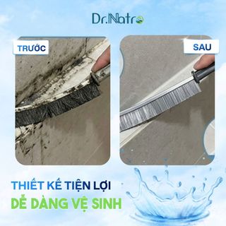 Bàn Chải Cọ Khe Vệ Sinh Đa Năng Dr.Natro - Làm Sạch Góc Khuất, Khe Hẹp Siêu Sạch