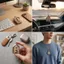 Mặt Dây Chuyền Nghệ Thuật Mini 5cm Phụ Kiện Trang Trí Bỏ Túi Mang Lại Cảm Giác Thư Thái