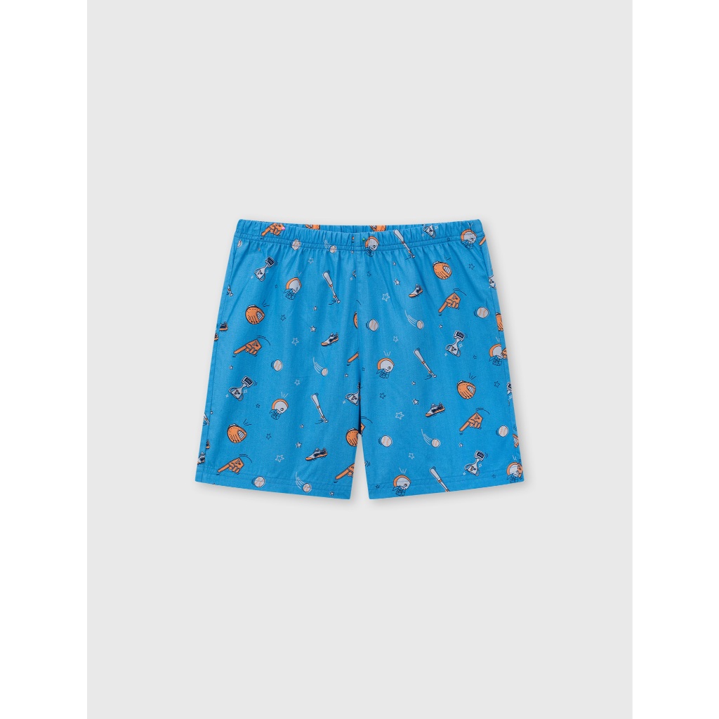 Combo quần mặc nhà bé trai CANIFA quần short chất cotton mềm mát in họa tiết PS26 2LA26S005