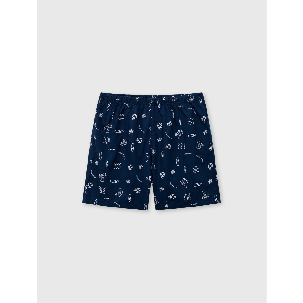 Combo quần mặc nhà bé trai CANIFA quần short chất cotton mềm mát in họa tiết PS26 2LA26S005