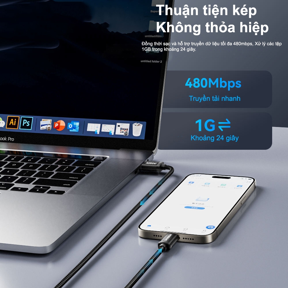 DOSEN PRO Cáp USB loại C 5A 1M 2M cho công nghệ sạc nhanh và sạc nhanh cho Huawei / Xiaomi | BigBuy360 - bigbuy360.vn