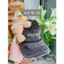 mũ lưỡi trai vải 13DEMARZO loang màu gấu nâu ôm đầu