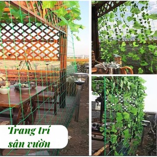 Lưới Leo Cây HDPE 2x5m | Lưới Dây Leo Trồng Rau | Giàn Dưa Leo Khổ Qua Ban Công Sân Thượng