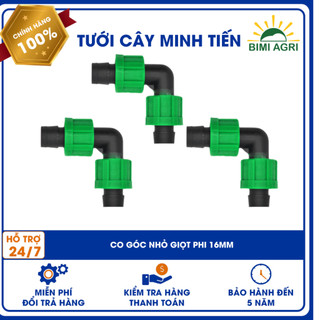 Phụ kiện ống tưới nhỏ giọt, Tê, Cút Góc, Co, Nối, Bịt, Khởi Thủy ống nhỏ giọt - Hệ Thống Tưới Nhỏ Giọt