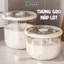 Thùng Đựng Gạo Nắp Lật Dung Tích Lớn, Hộp Đựng Ngũ Cốc Nắp Kín Chống Ẩm, Côn Trùng Nhựa PP Cao Cấp