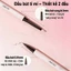 Bút Vẽ Bọng Mắt 5D 2 đầu, Nhũ Highlight, Tạo khối 3D siêu lì, Tự Nhiên, Tạo Hiệu Ứng Long Lanh Cho Mắt