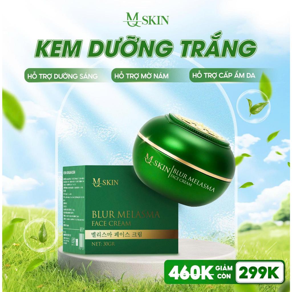[MQSKIN] KEM DƯỠNG BLUR MELASMA FACE CREAM 20G HỖ TRỢ TRẮNG DA - NÂNG TÔNG DA