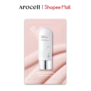 Sample Kem Chống Nắng Arocell Nâng Tông Dưỡng Ẩm Chống Tia UV Tia IR Ánh Sáng Xanh 2ml