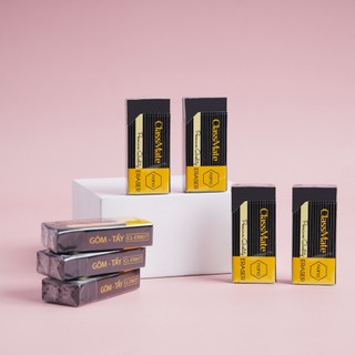 Gôm Tẩy Bút Chì Nano Premium Đen CLASSMATE Tẩy Siêu Sạch, Nhanh, ít Vụn, Chất Liệu An Toàn CL-ER807