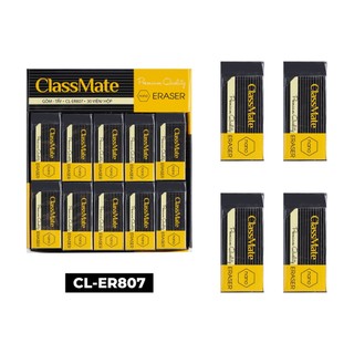 Gôm Tẩy Bút Chì Nano Premium Đen CLASSMATE Tẩy Siêu Sạch, Nhanh, ít Vụn, Chất Liệu An Toàn CL-ER807
