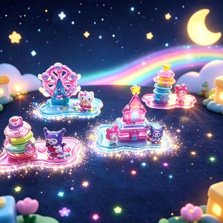 Sticker Nổi 3D Pha Lê Dạ Quang Phát Sáng Hình Thỏ Hồng, Kitty Đáng Yêu - Miếng Dán Decor Trang Trí Laptop, Sách Vở Cute