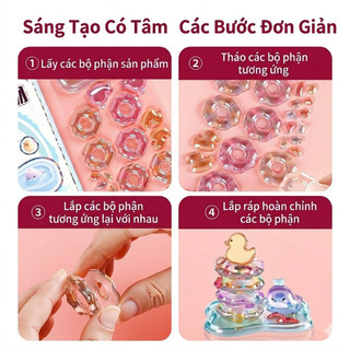 Sticker Nổi 3D Pha Lê Dạ Quang Phát Sáng Hình Thỏ Hồng, Kitty Đáng Yêu - Miếng Dán Decor Trang Trí Laptop, Sách Vở Cute