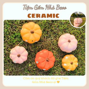 Bát Tràng Heo Đất Trái Bí Gốm Sứ – Ống Heo Tiết Kiệm Đáng Yêu, Quà Tặng Trang Trí, Thiết Kế Độc Đáo, Chất Liệu Cao Cấp