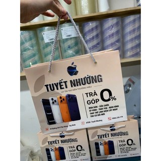 Túi giấy ivory đựng điện thoại Giá gốc tại xưởng - Vui lòng chat trước khi đặt - Min 10 Túi/Free Ship