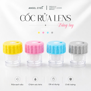 Máy rửa lens bằng tay Angel Eyes dùng để rửa kính áp tròng siêu nhanh (Máy rửa kính áp tròng | máy rửa lens xoay tay)