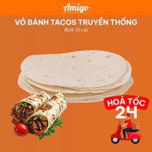 Vỏ Bánh Tacos/Tortillas Truyền Thống Amigo - Mỏng Dai Thơm, Làm Tận Xưởng