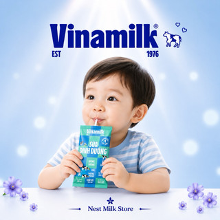 [Chỉ Giao HCM] Sữa Dinh Dưỡng Vinamilk Không Đường 220ml - Thùng 48 Bịch