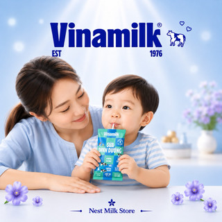 [Chỉ Giao HCM] Sữa Dinh Dưỡng Vinamilk Không Đường 220ml - Thùng 48 Bịch