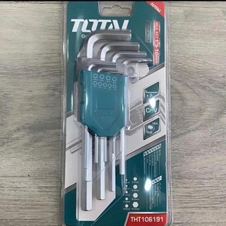 Bộ chìa lục giác đa năng đủ loại TOTAL thép hợp kim cao cấp chịu lực cao chính hãng DN2