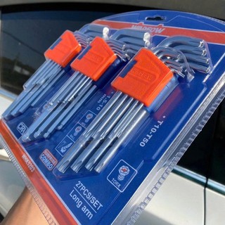 Bộ chìa lục giác đa năng đủ loại TOTAL thép hợp kim cao cấp chịu lực cao chính hãng DN2