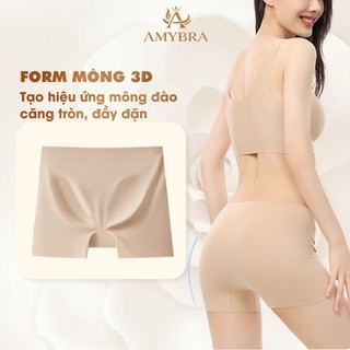 [ BST HÈ ] Quần Bảo Hộ Nữ Đúc Su Không Viền Ôm Dáng - Quần Đùi Mặc Váy Ôm Mông 3D AMYBRA V6897