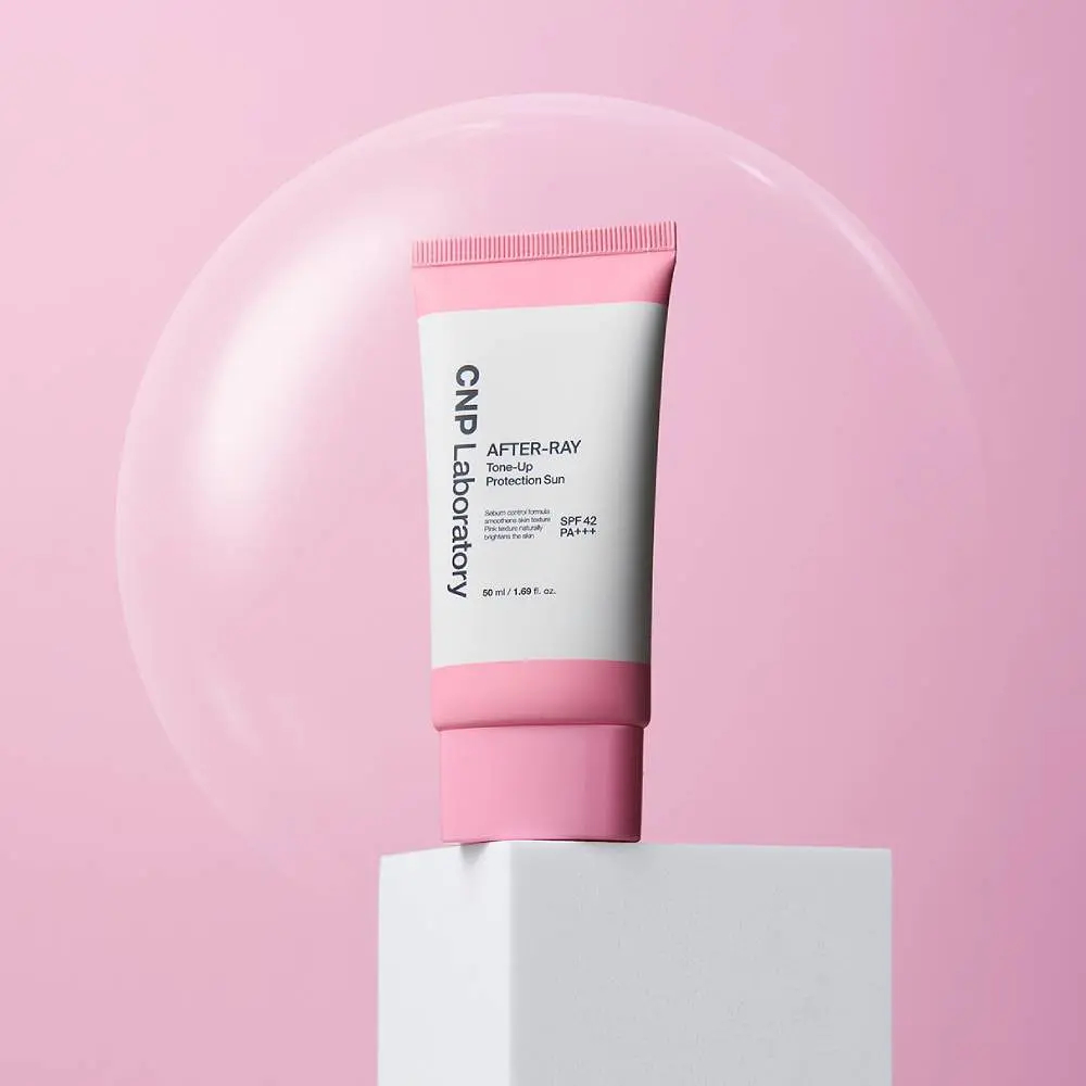 [1+1] Kem Chống Nắng CNP Laboratory Tone-Up Protection Sun SPF42/PA+++ 50mlx2 – Nâng Tone Hồng Tự Nhiên, Kiềm Dầu [MP16]
