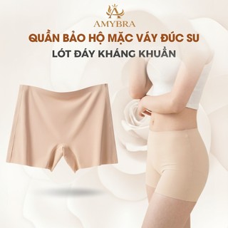 [ BST HÈ ] Quần Bảo Hộ Nữ Đúc Su Không Viền Ôm Dáng - Quần Đùi Mặc Váy Ôm Mông 3D AMYBRA V6897