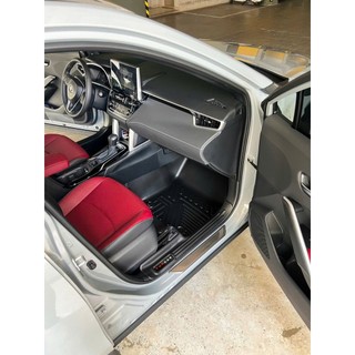 Thảm lót sàn ô tô TOYOTA COROLLA CROSS TOPCAR chất liệu nhựa TPE nguyên sinh cao cấp không chứa chất độc hại