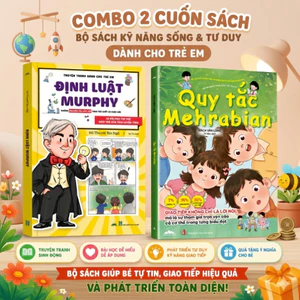 Combo 2 Cuốn: Định Luật Murphy & Quy Tắc Mehrabian - Sách Chính Hãng Tiên Phong Books