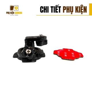 Kẹp Gắn Nón Bảo Hiểm Cho Camera Hành Trình Cam Mini - Giá Đỡ Cằm Mũ Bảo Hiểm Fullface Quay POV Chống Rung Cực Chắc