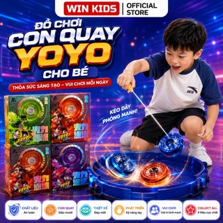 Yoyo vòng bi kim loại quay mượt đồ chơi kỹ năng spinning cho bé và người mới tập chơi tiện lợi
