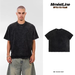 Áo thun MMESTLINE "Big Boxy Wash" form Boxy chất liệu Premium Cotton rách thủ công