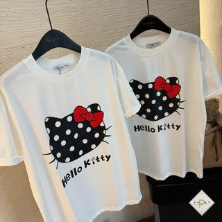 Áo Thun Nữ Kitty Họa Tiết Form Rộng QCCC Cao Cấp