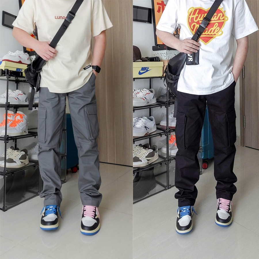 Quần Kaki Túi Hộp - JG4 Quần Kaki Túi Hộp Cao Cấp Ống Xuông, Quần Kaki Túi Hộp  Xmen Fashion 68