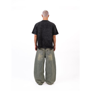 Áo thun MMESTLINE "Big Boxy Wash" form Boxy chất liệu Premium Cotton rách thủ công