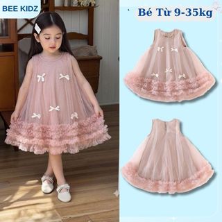 Váy Cho Bé Gái, BST Váy Công Chúa 2026 Bé Gái Phong Cách Tiểu Thư Sang Chảnh Chất Liệu Cotton