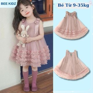 Váy Cho Bé Gái, BST Váy Công Chúa 2026 Bé Gái Phong Cách Tiểu Thư Sang Chảnh Chất Liệu Cotton