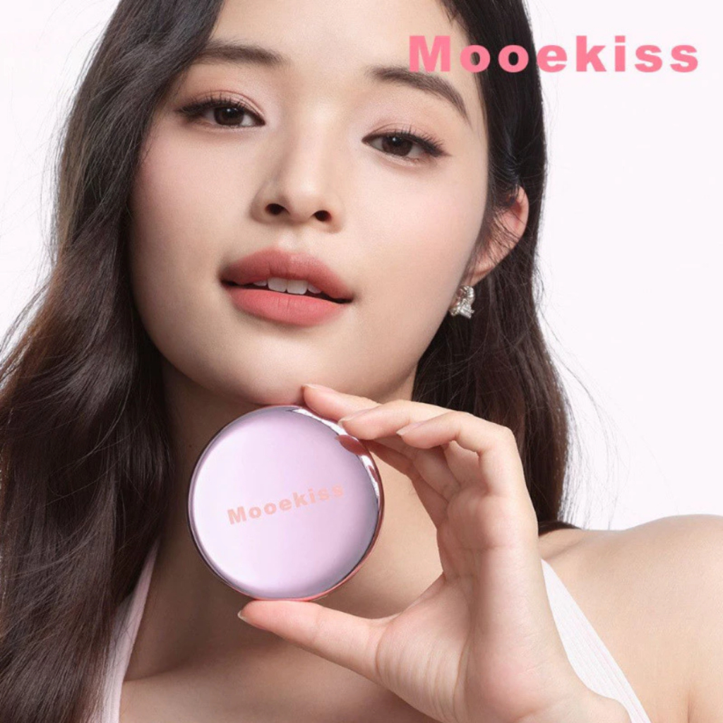 [HOT] Phấn Nén Kiềm Dầu Mooekiss H01 Khóa Nền Giữ Màu 24H, Làm Mờ Khuyết Điểm Cho Hàng Ngày (9g)