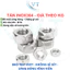 Tán Inox 304 (Đai Ốc), Đai Ốc Không Gỉ Chuẩn SS304 Sáng Bóng, chống ăn mòn size M4 - M16