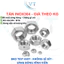 Tán Inox 304 (Đai Ốc), Đai Ốc Không Gỉ Chuẩn SS304 Sáng Bóng, chống ăn mòn size M4 - M16