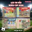 Poster Lịch Thi Đấu Vòng Chung Kết World Cup 2026 - 65 x 86 cm - Fahasa